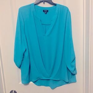 Turquoise Top